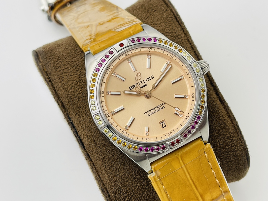 Breitling Classic Chronograph 36 mm Watch – IW-0646 - Image 2
