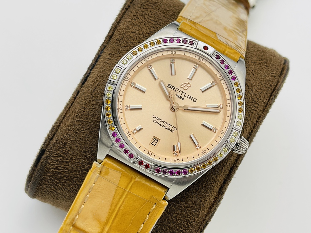 Breitling Classic Chronograph 36 mm Watch – IW-0646 - Image 3