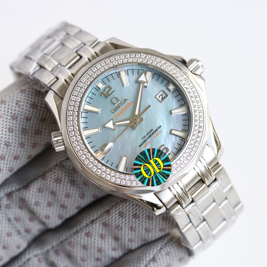 Omega Seamaster Diamond-Set 44 mm Watch – IW-1539 - Image 5