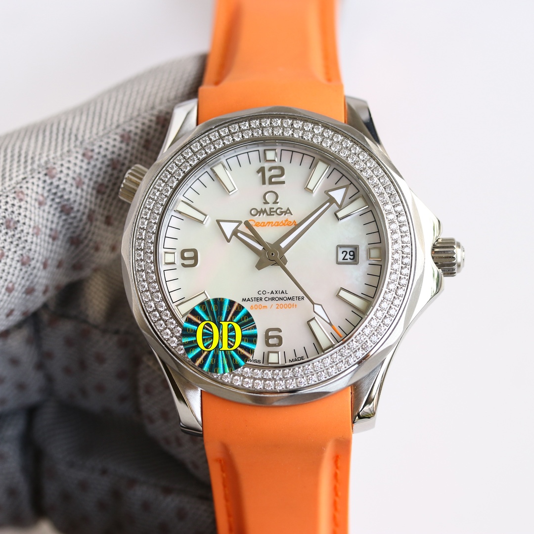Omega Seamaster Diamond-Set 44 mm Watch – IW-1539 - Image 4