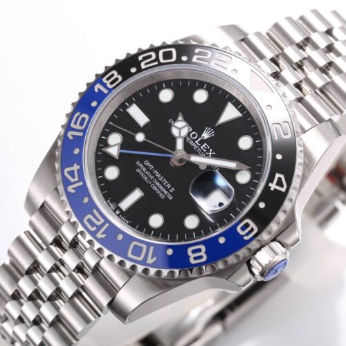 Rolex GMT-Master II Blue and Black Bezel Luminous Watch – IW-0238