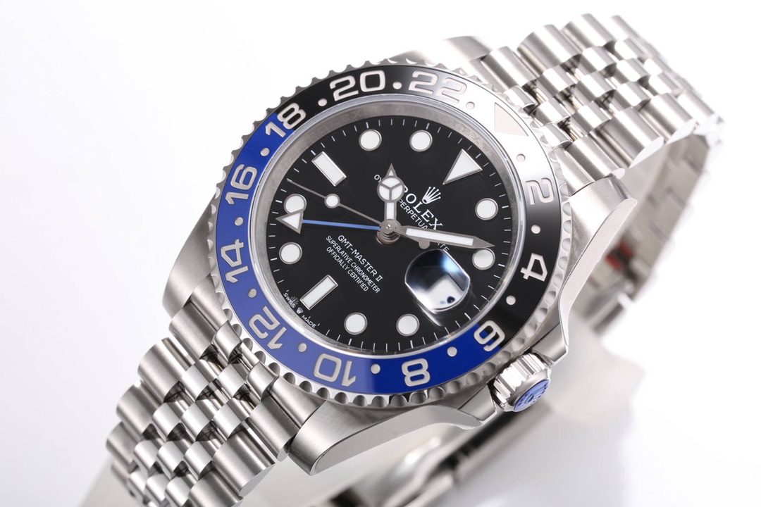 Rolex GMT-Master II Blue and Black Bezel Luminous Watch – IW-0238