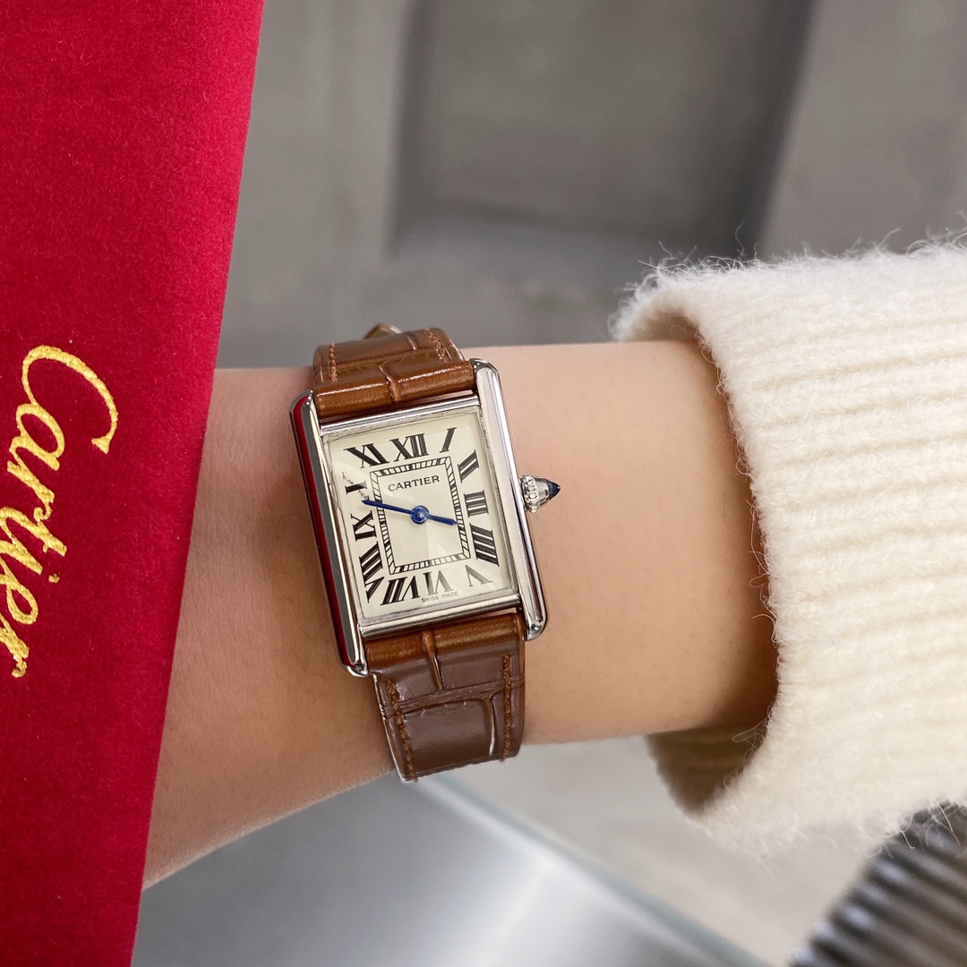Cartier Tank 25.5 mm Watch – IW-1905 - Image 7