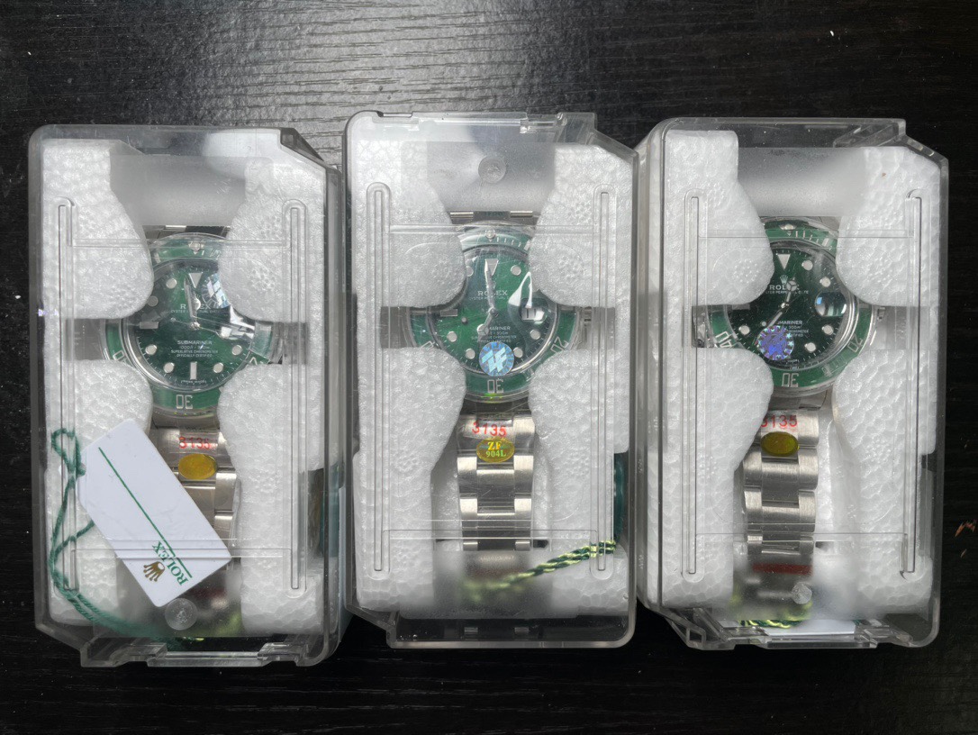 Rolex Green Submariner Watch – IW-0236