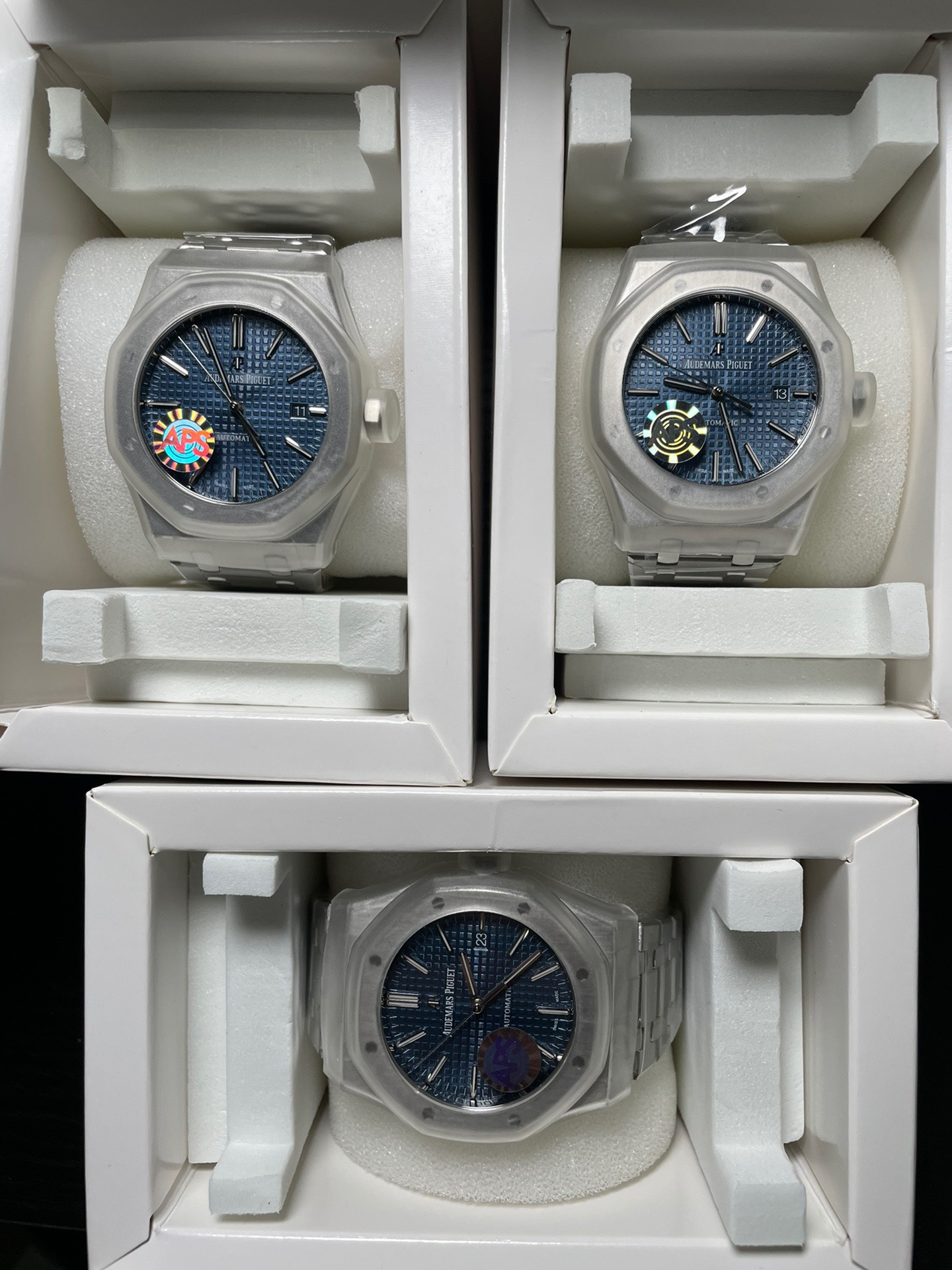 Classic Blue Dial Watch – IW-2237