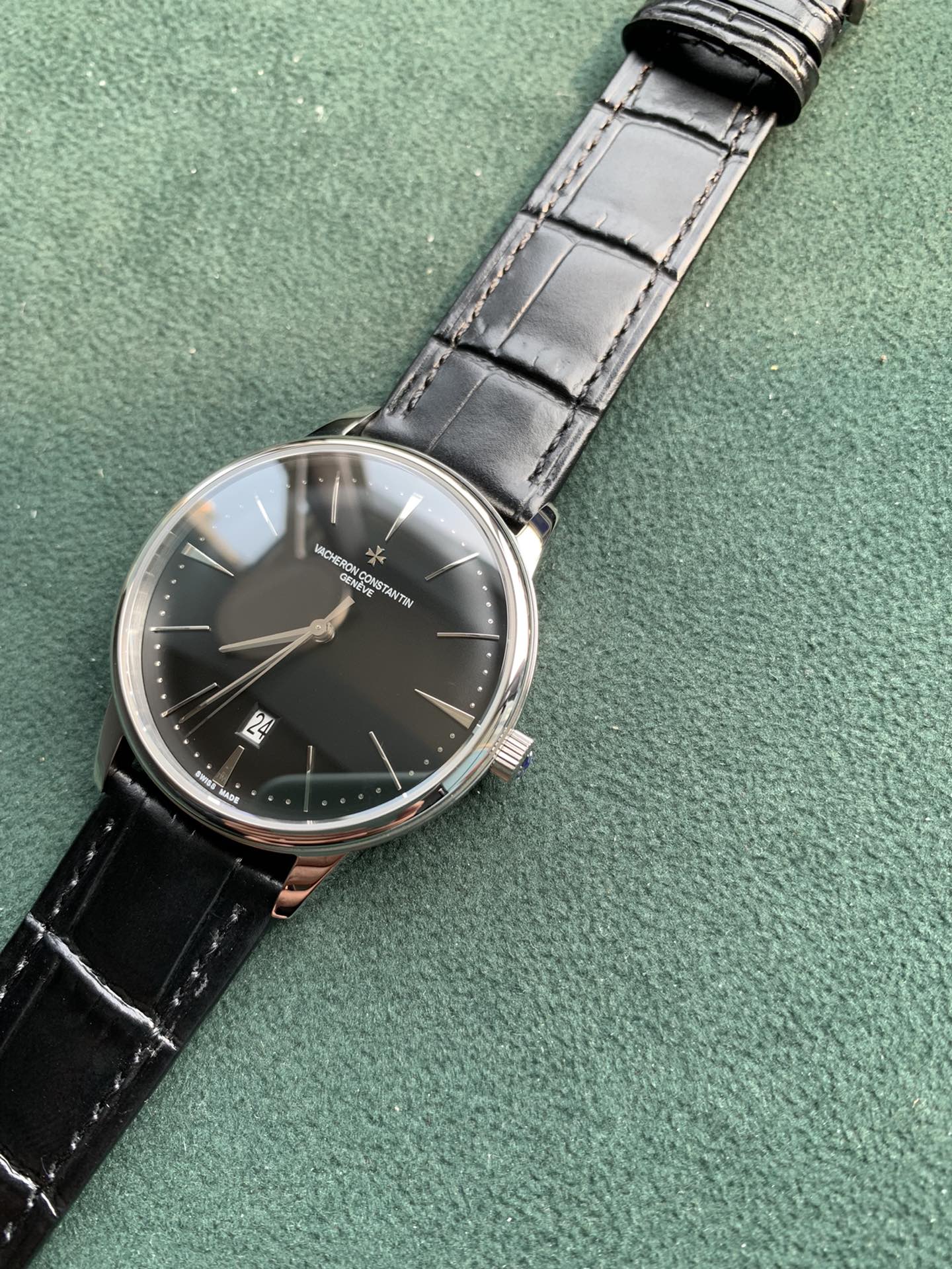 Classic Black Dial Watch – IW-1021 - Image 3