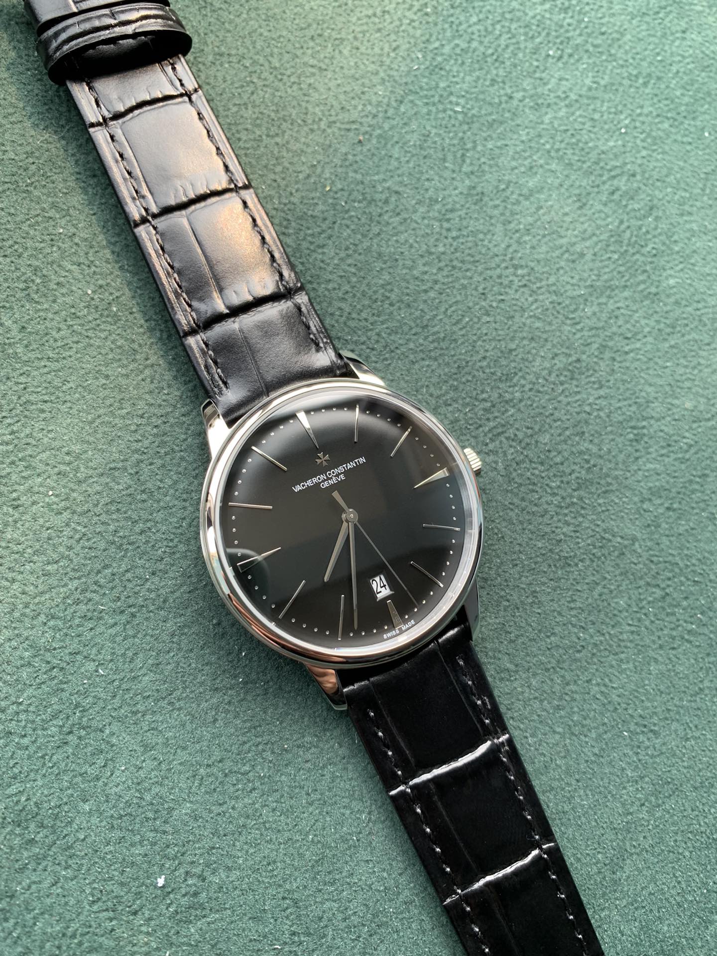 Classic Black Dial Watch – IW-1021 - Image 2