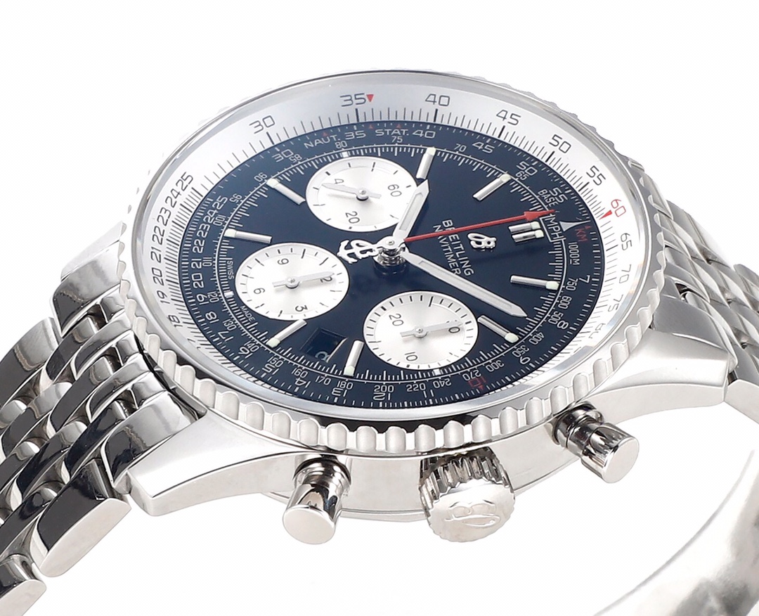 Breitling Classic Chronograph 43 mm Watch – IW-2223 - Image 5