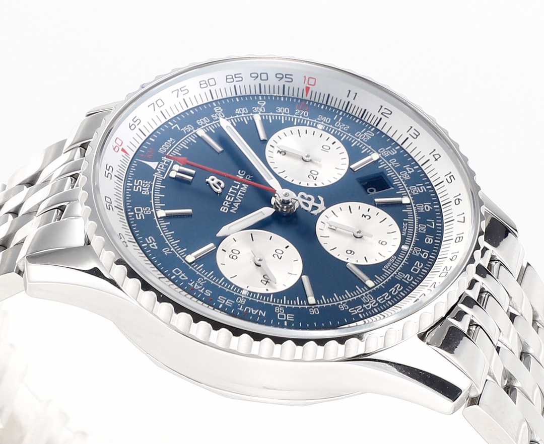 Breitling Classic Chronograph 43 mm Watch – IW-2224 - Image 4