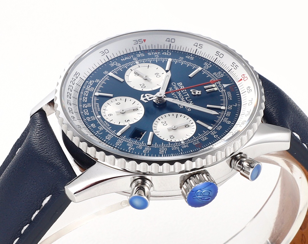Breitling Classic Chronograph 43 mm Watch – IW-2226 - Image 4