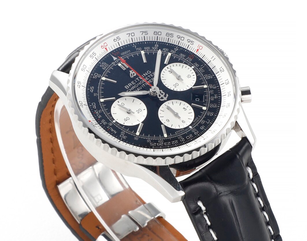 Breitling Classic Chronograph 43 mm Watch – IW-2227 - Image 4