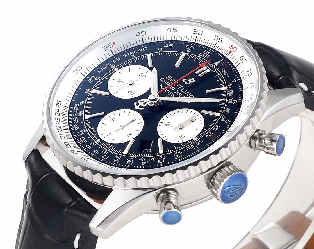 Breitling Classic Chronograph 43 mm Watch – IW-2227 - Image 6