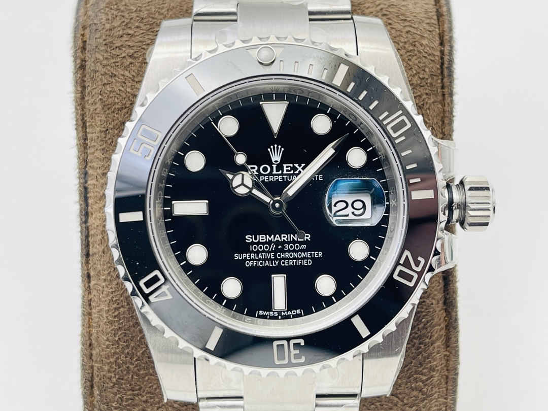 Rolex Black Submariner Watch – IW-0159 - Image 4