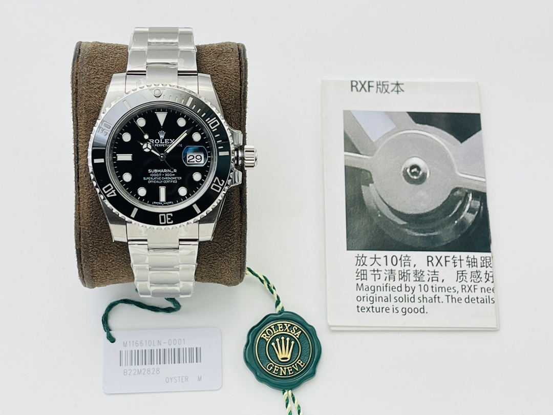 Rolex Black Submariner Watch – IW-0159