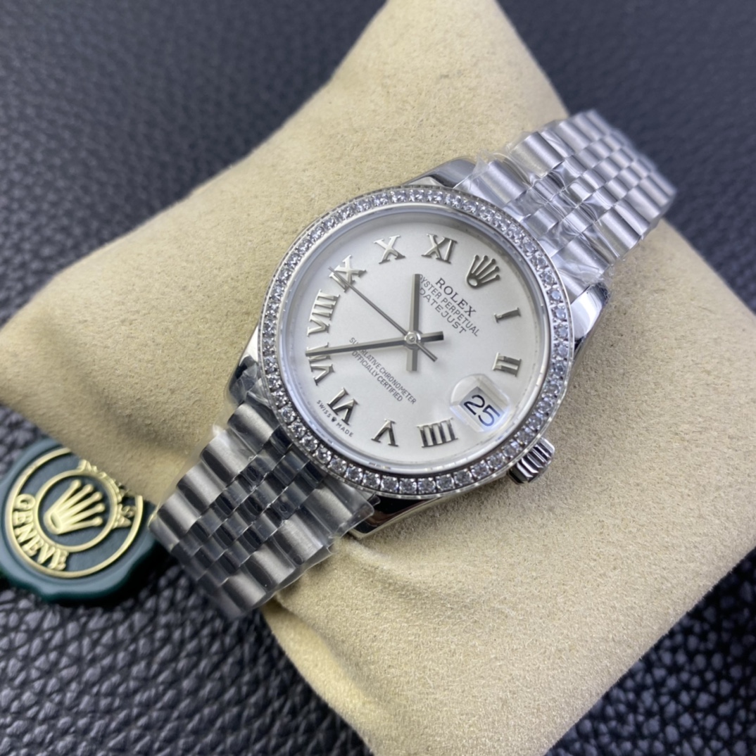 Datejust White Dial 31 mm Watch – IW-3030 - Image 3