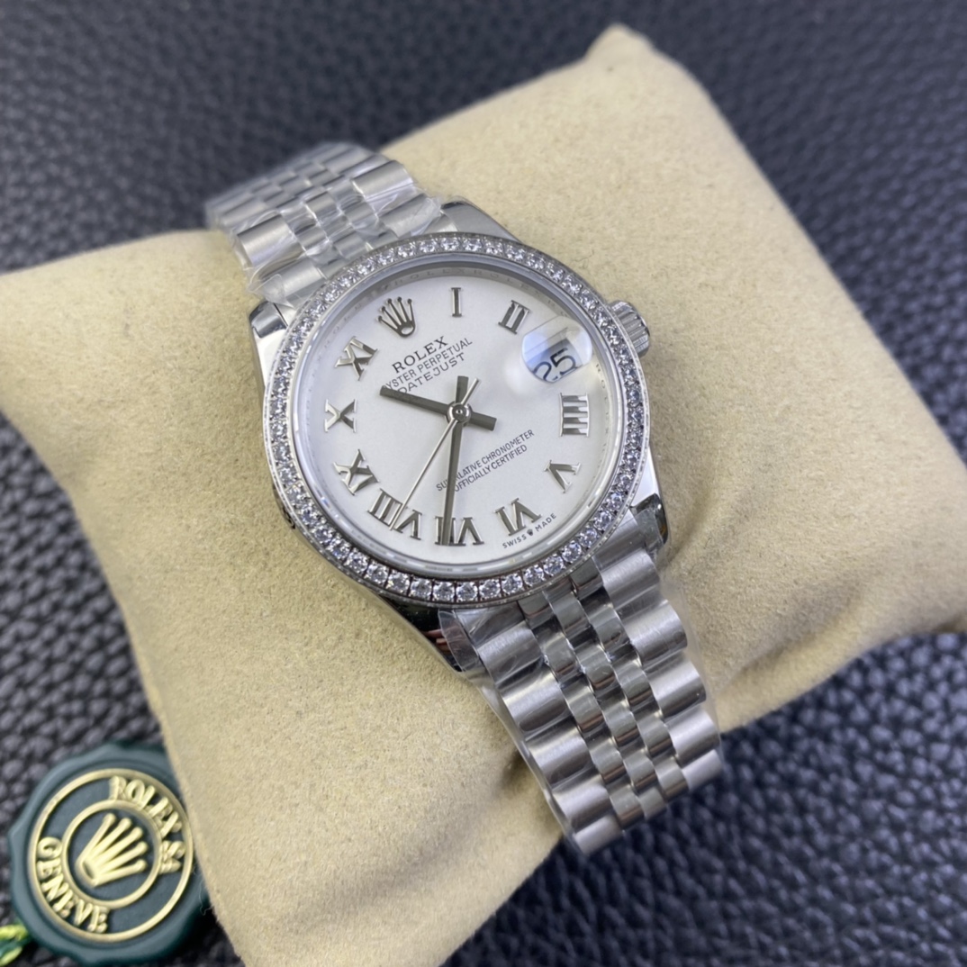Datejust White Dial 31 mm Watch – IW-3030 - Image 2