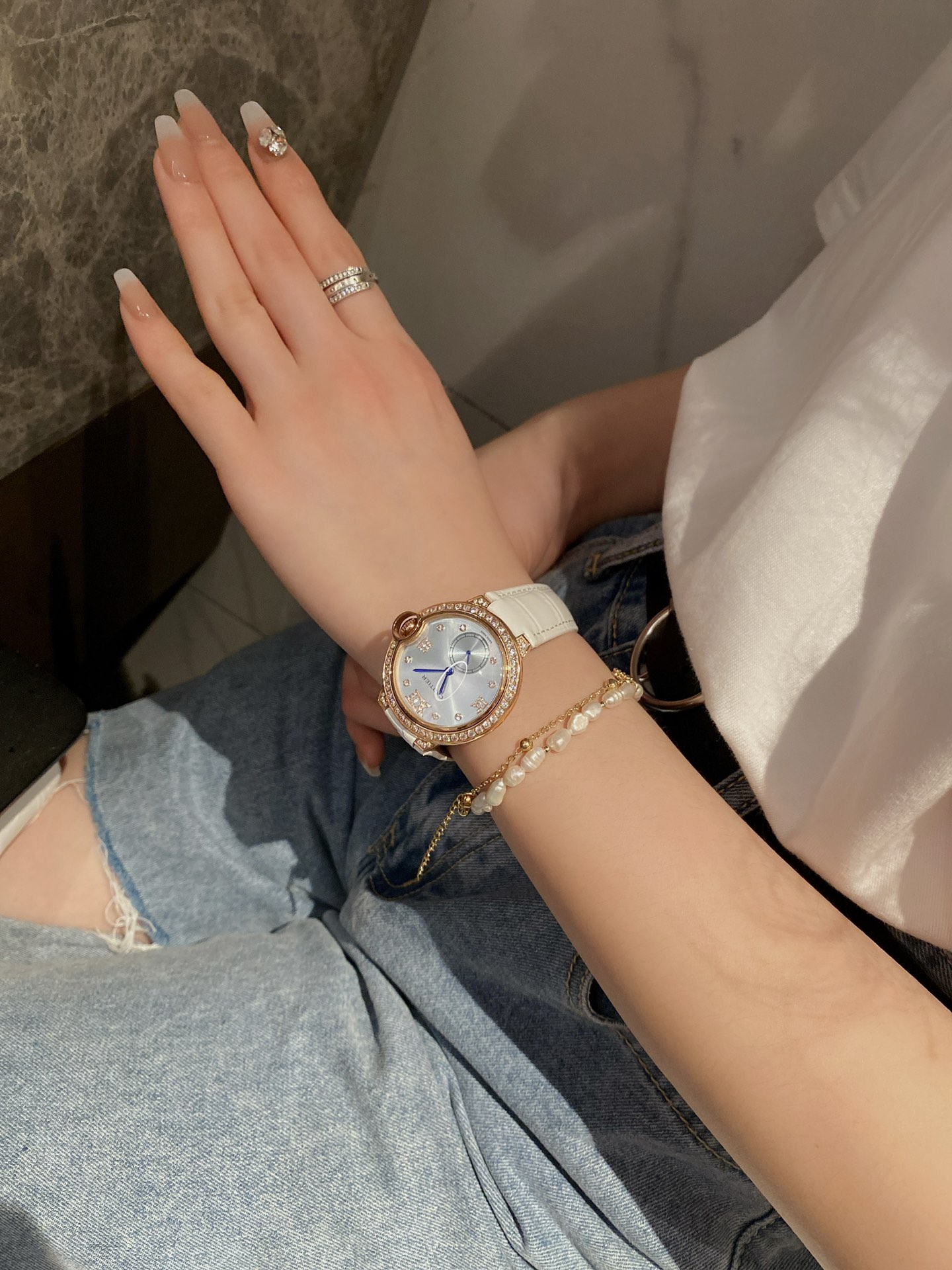 Cartier Ballon Bleu Diamond-Set 36 mm Watch – IW-1867 - Image 6