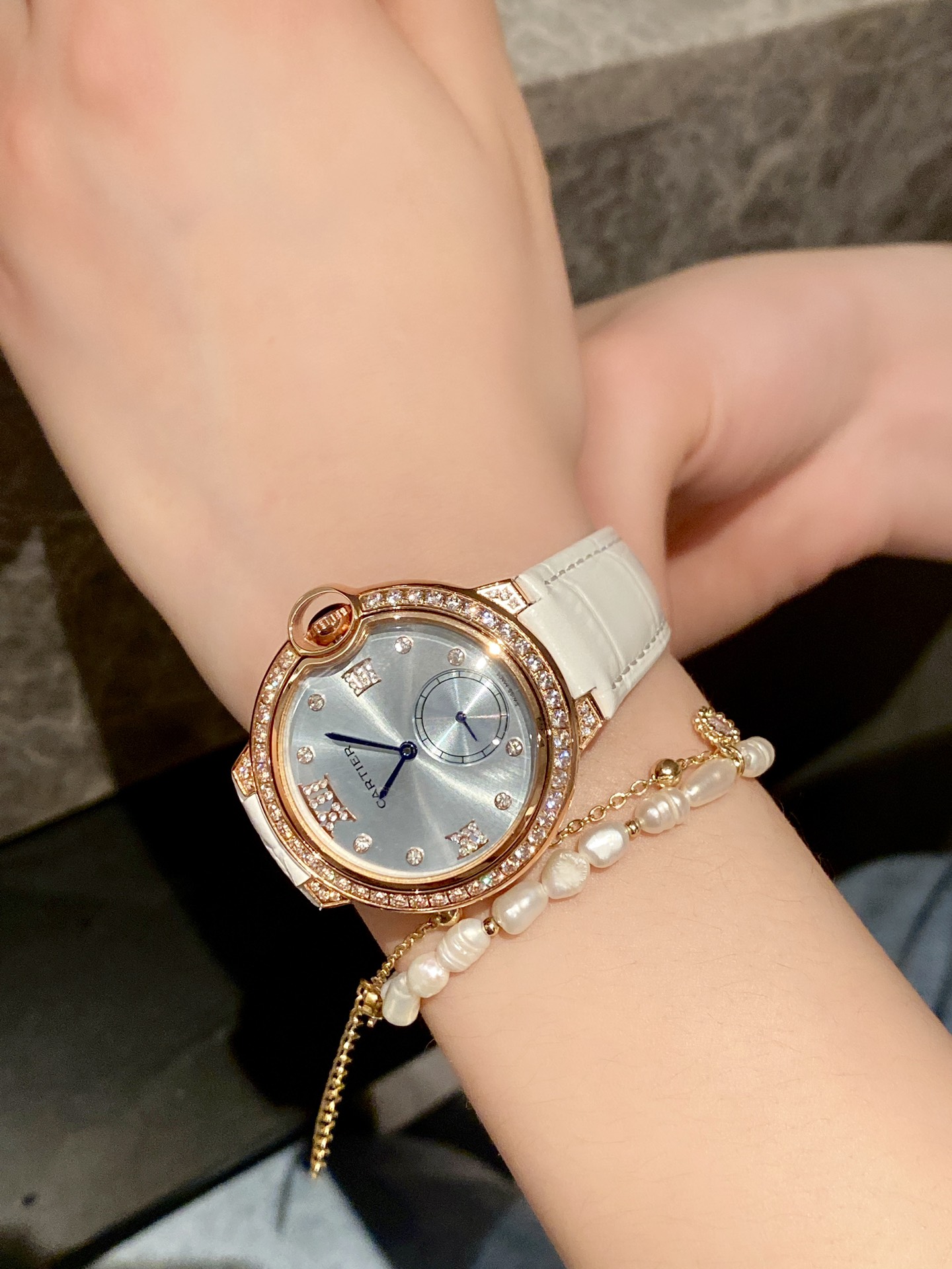 Cartier Ballon Bleu Diamond-Set 36 mm Watch – IW-1867 - Image 7