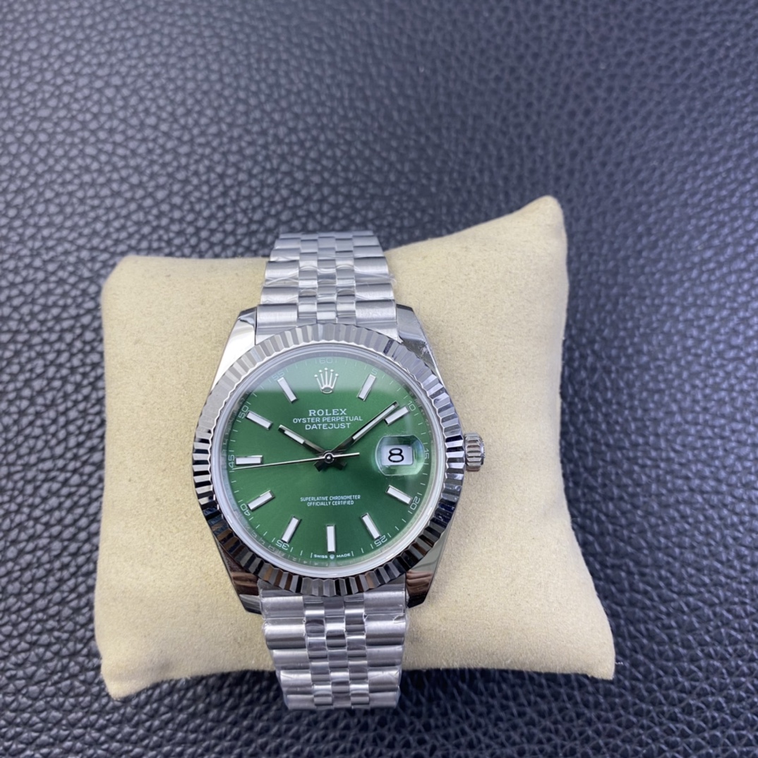 Datejust Green Dial 41 mm Watch – IW-3031