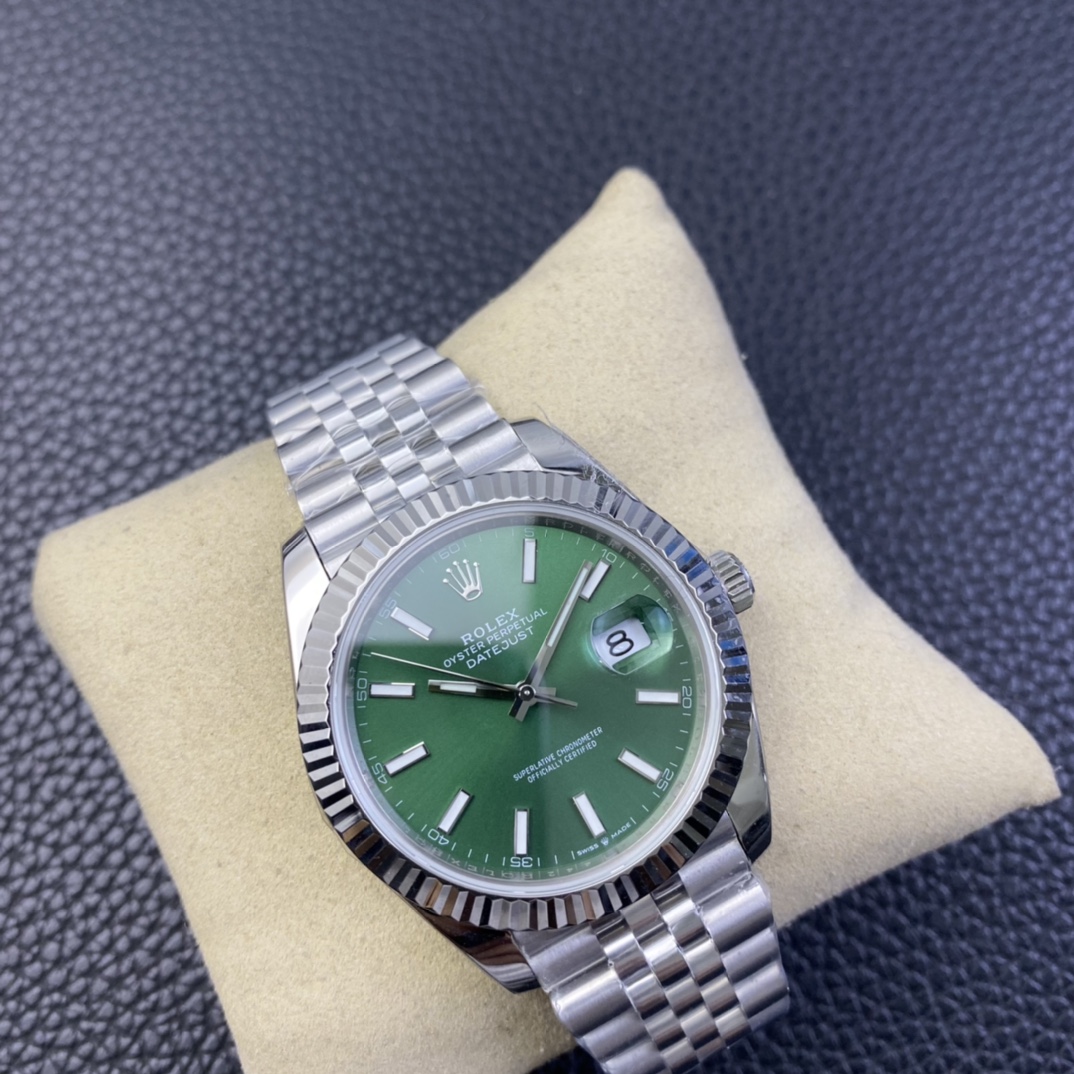 Datejust Green Dial 41 mm Watch – IW-3031 - Image 2