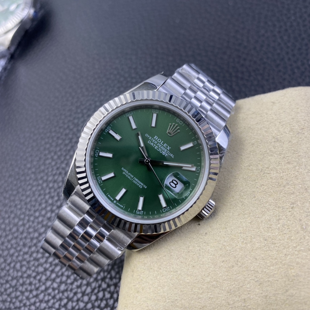 Datejust Green Dial 41 mm Watch – IW-3031 - Image 6