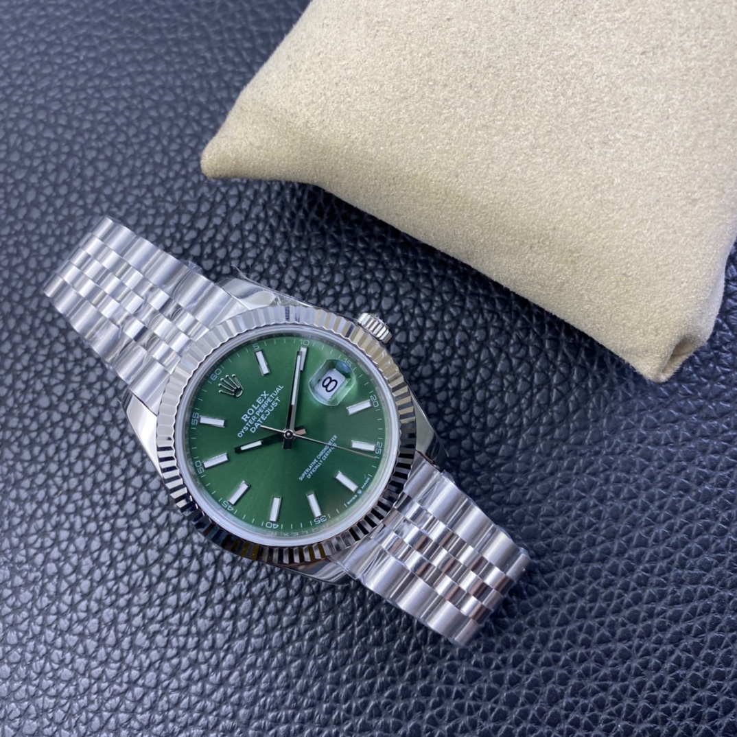 Datejust Green Dial 41 mm Watch – IW-3031 - Image 7
