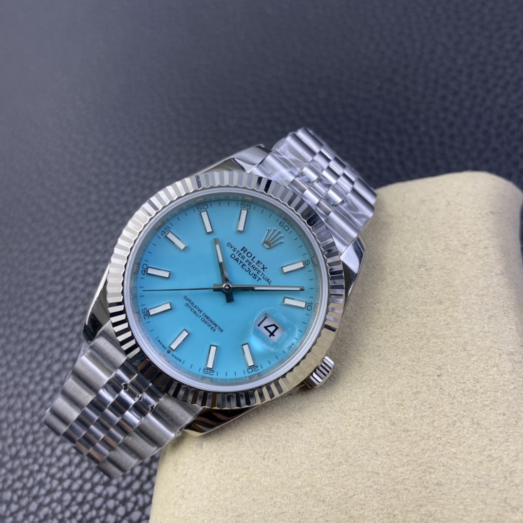 Datejust Tiffany Blue 41 mm Watch – IW-3032 - Image 6