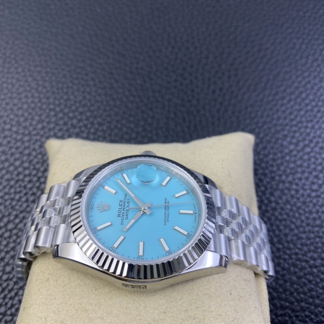 Datejust Tiffany Blue 41 mm Watch – IW-3032 - Image 4