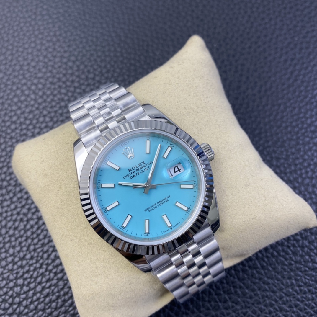 Datejust Tiffany Blue 41 mm Watch – IW-3032 - Image 2