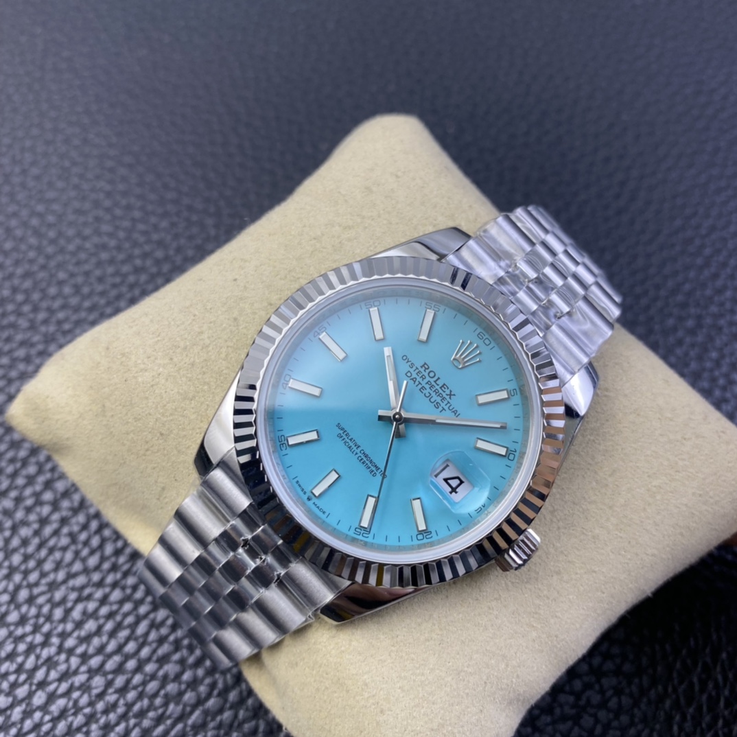 Datejust Tiffany Blue 41 mm Watch – IW-3032 - Image 3