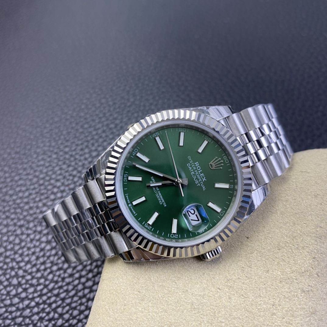 Datejust Green Dial 41 mm Watch – IW-3355 - Image 6