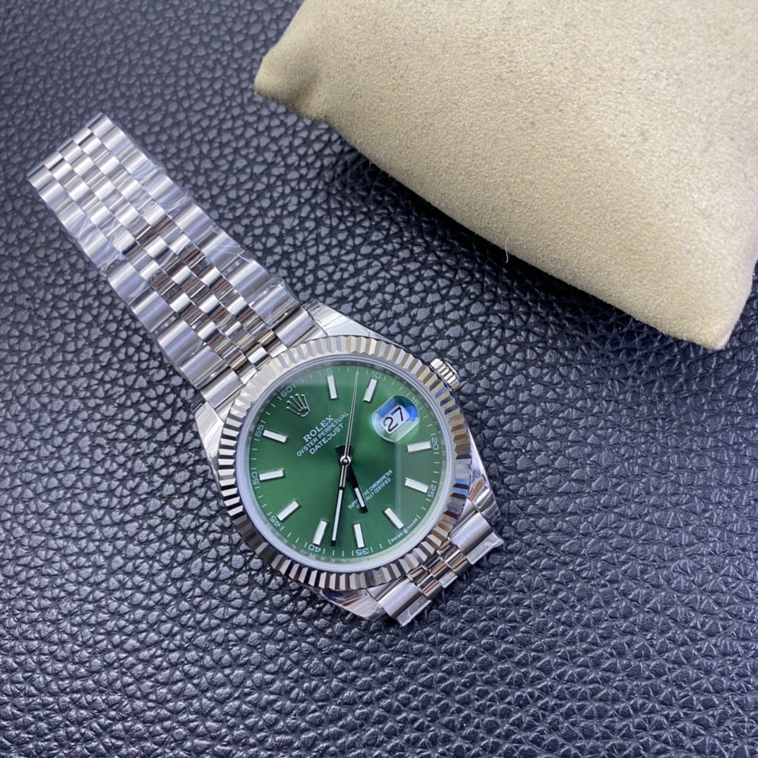 Datejust Green Dial 41 mm Watch – IW-3355 - Image 7