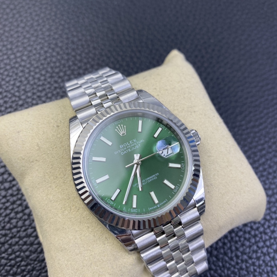 Datejust Green Dial 41 mm Watch – IW-3355 - Image 2