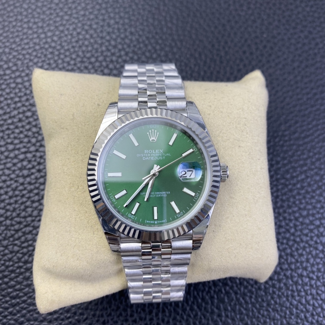 Datejust Green Dial 41 mm Watch – IW-3355