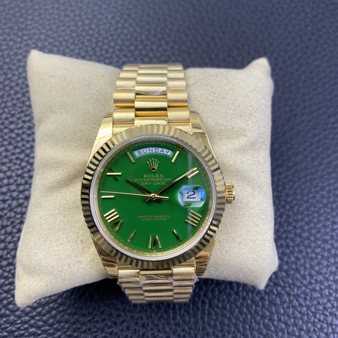 Day-Date Green Dial Watch – IW-3356