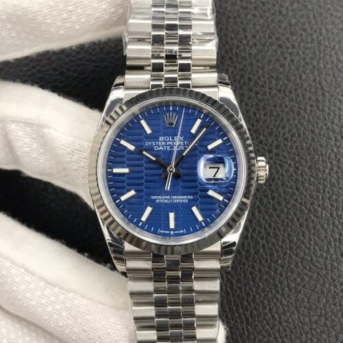 Datejust Ice Blue Luminous 36 mm Watch – IW-3027