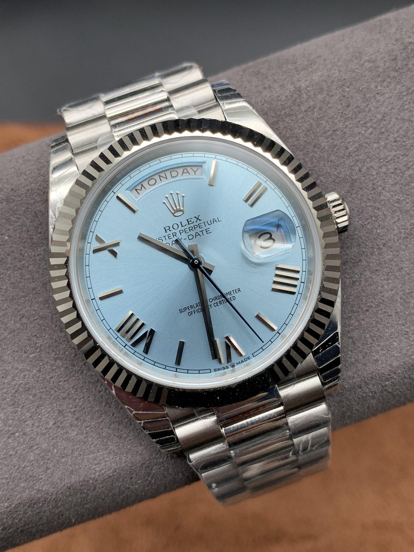 Datejust Ice Blue Watch – IW-3055 - Image 2