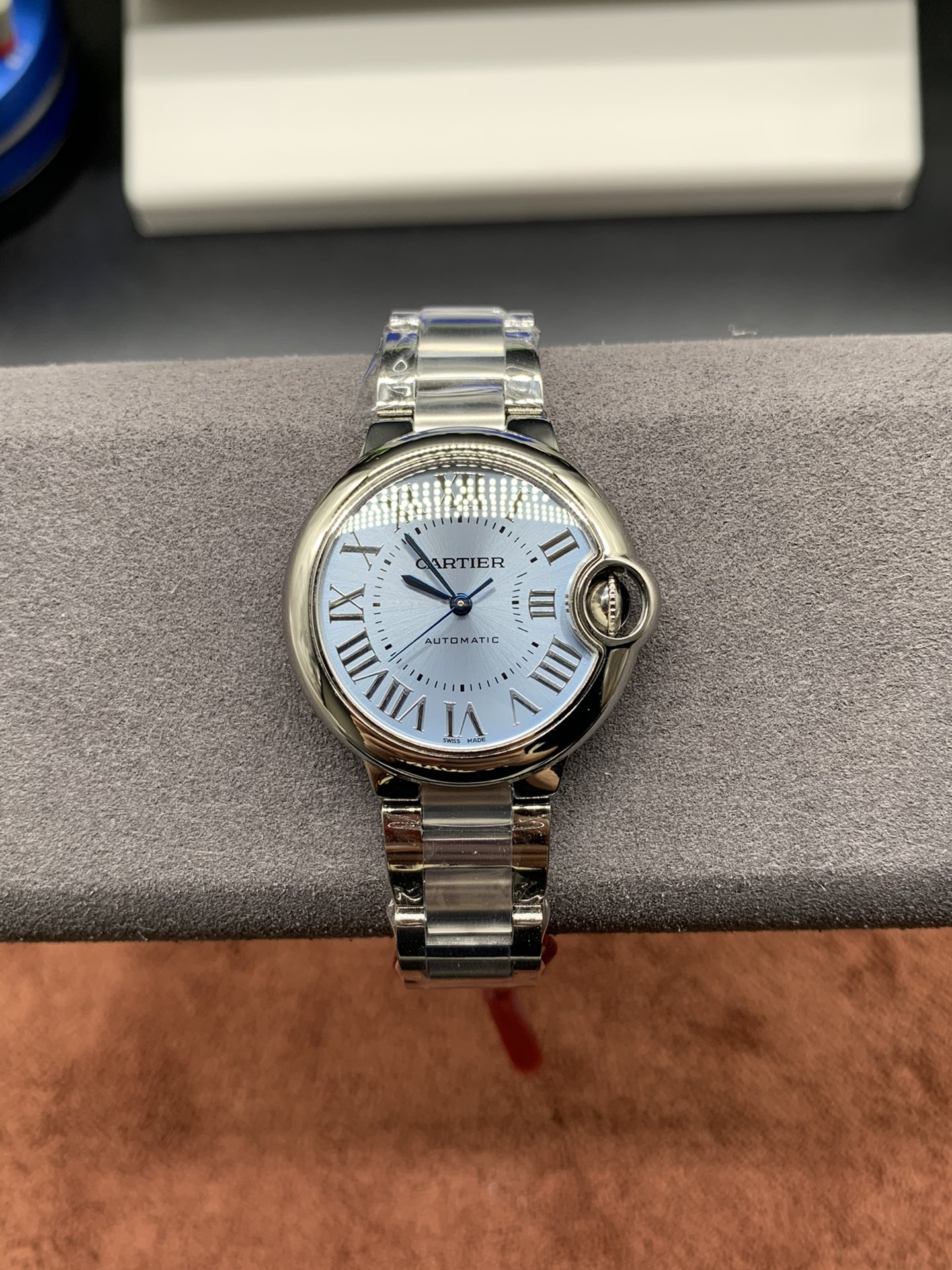 Ballon Bleu Ice Blue 33 mm Watch – IW-1718