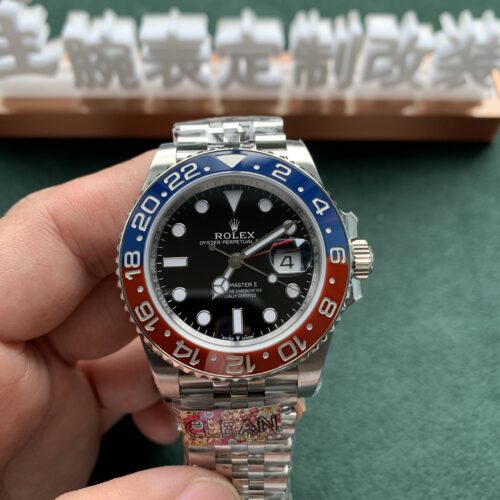 GMT-Master II Red and Blue Bezel Watch – IW-3002