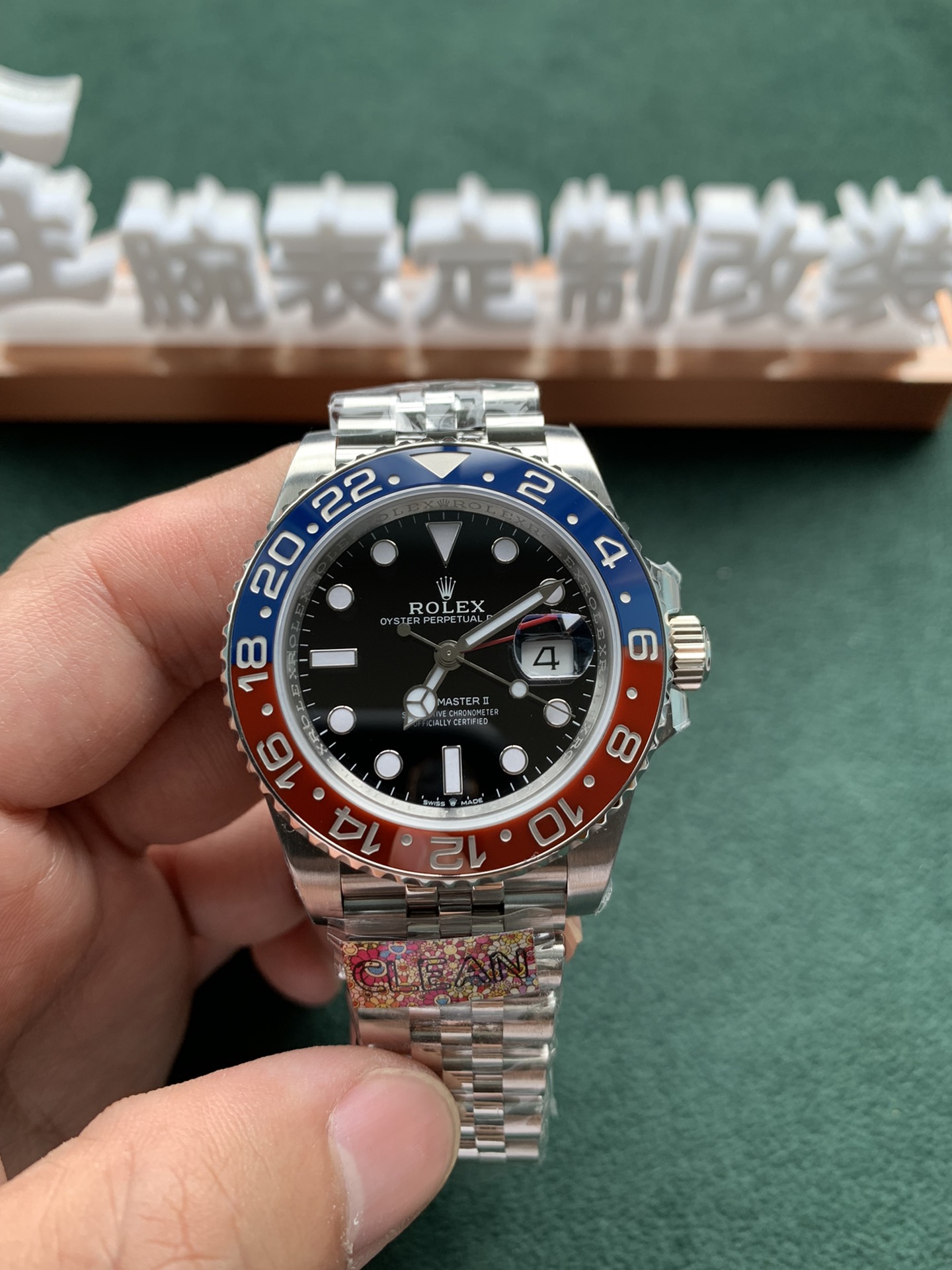 GMT-Master II Red and Blue Bezel Watch – IW-3002