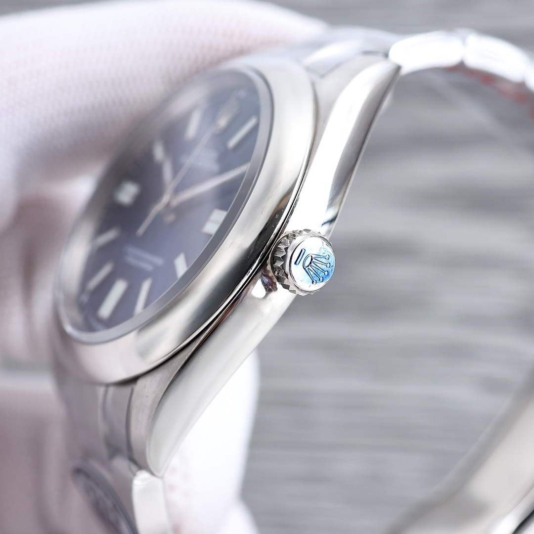 Rolex Datejust Ice Blue Luminous 41 mm Watch – IW-0063 - Image 8