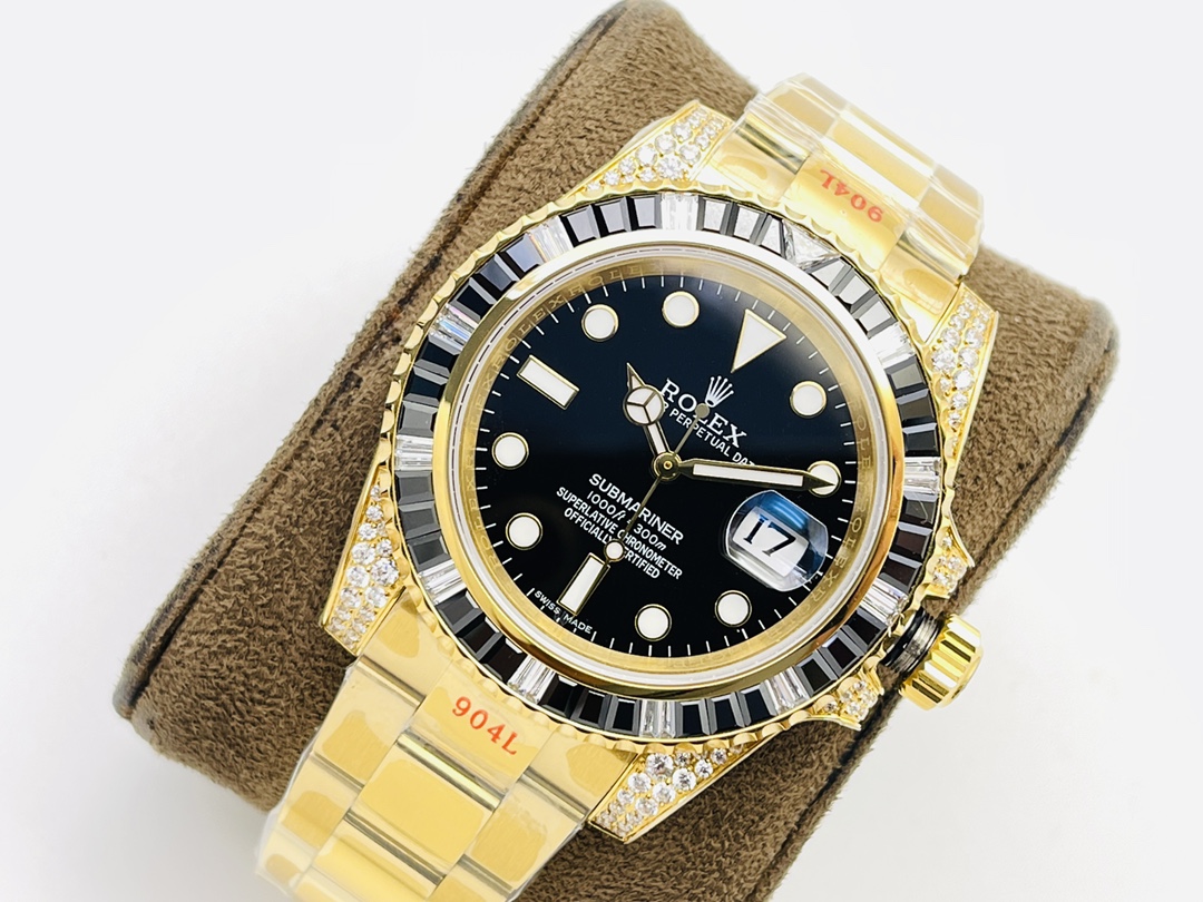Rolex GMT-Master II Diamond-Set 40 mm Watch – IW-0139 - Image 3