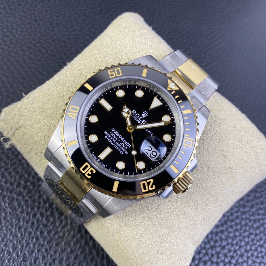 Rolex Black Submariner Watch – IW-0043 - Image 3
