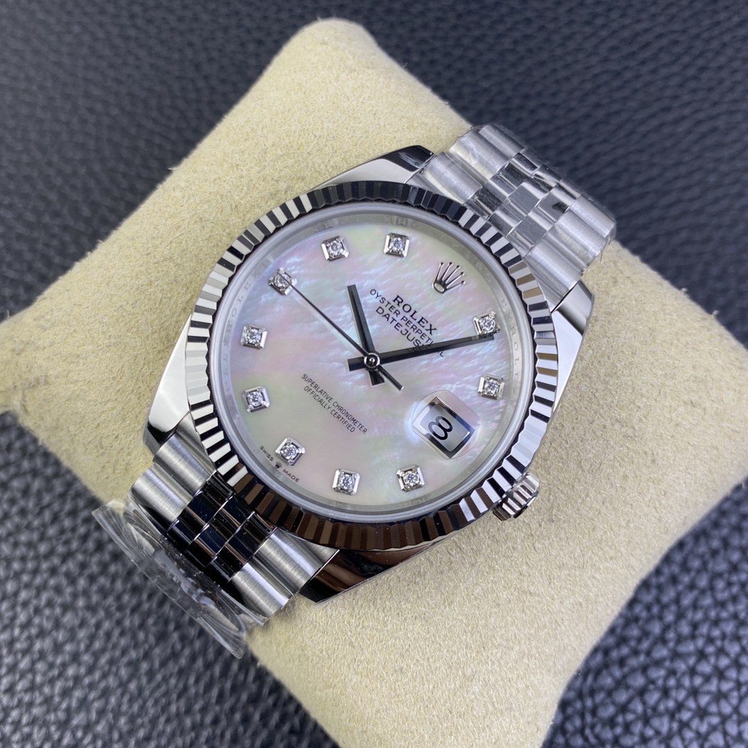 Rolex Datejust Mother-of-Pearl Dial 41 mm Watch – IW-0054 - Image 3