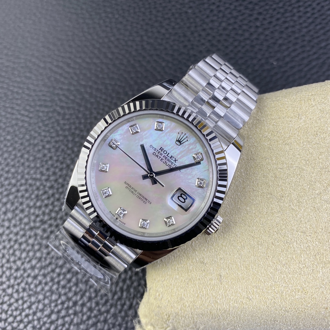Rolex Datejust Mother-of-Pearl Dial 41 mm Watch – IW-0054 - Image 4