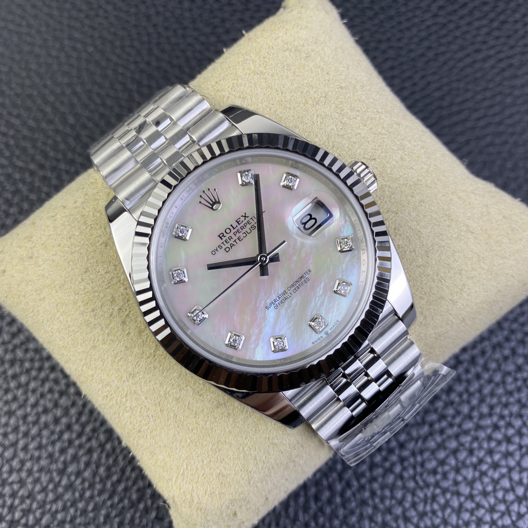 Rolex Datejust Mother-of-Pearl Dial 41 mm Watch – IW-0054 - Image 2