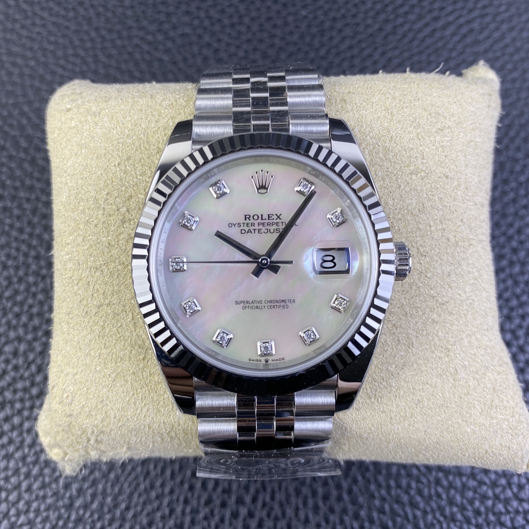 Rolex Datejust Mother-of-Pearl Dial 41 mm Watch – IW-0054