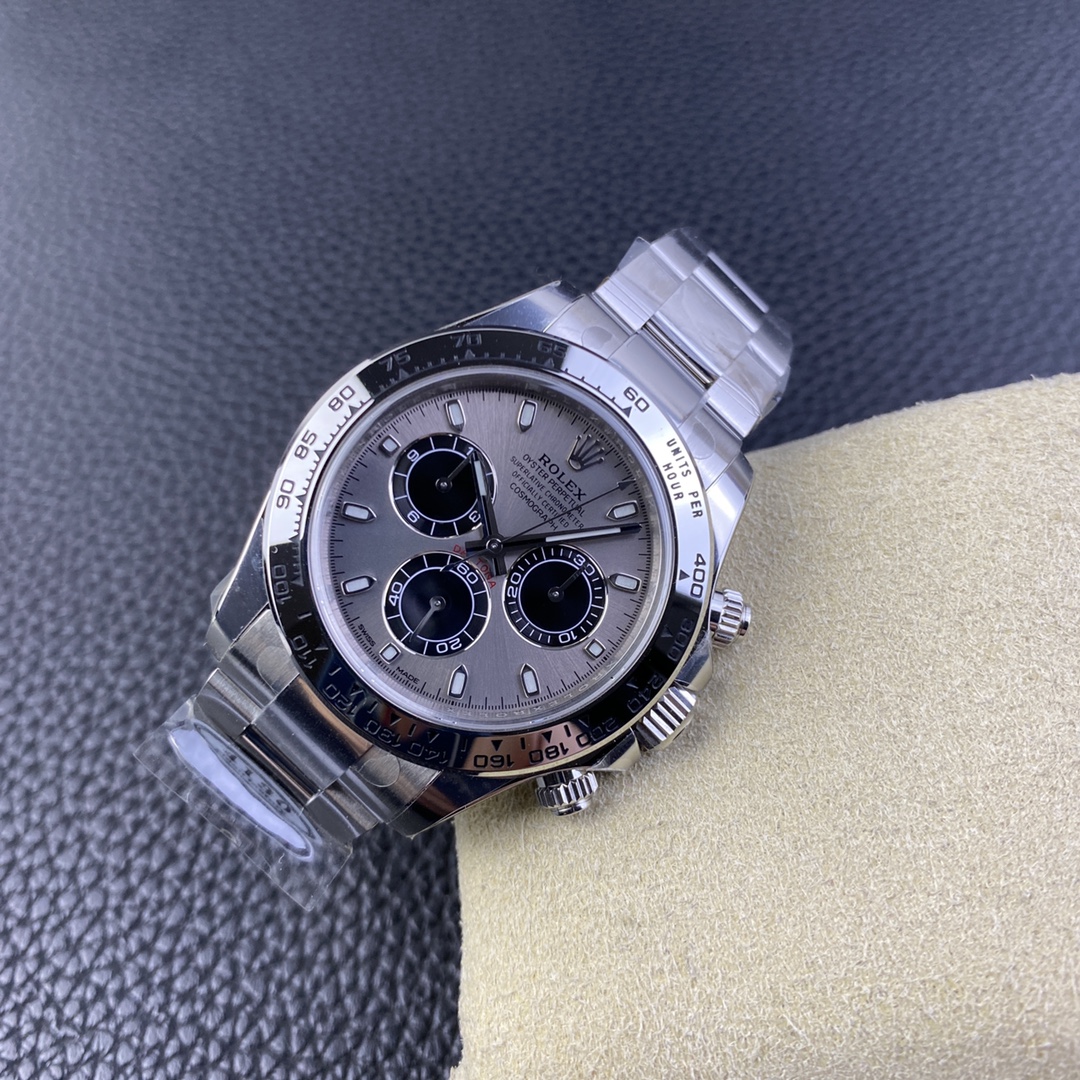 Rolex Daytona Black Dial Watch – IW-0052 - Image 4