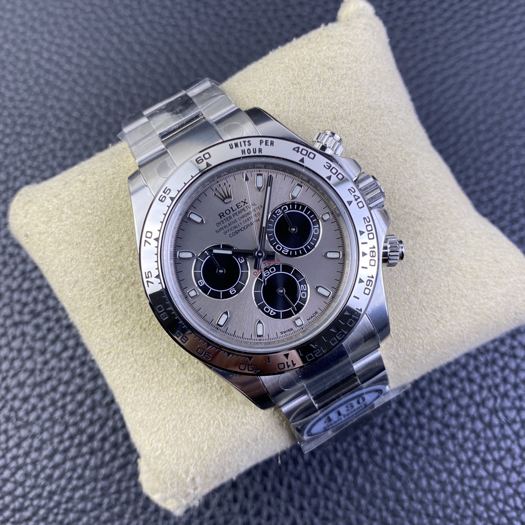 Rolex Daytona Black Dial Watch – IW-0052 - Image 2