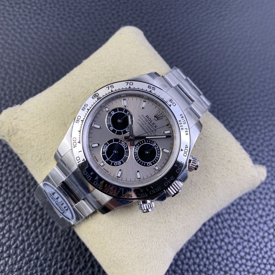 Rolex Daytona Black Dial Watch – IW-0052 - Image 3